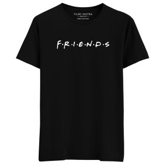 Friends Logo Black T-Shirt