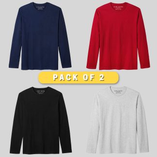 Solid Full Sleeve Combo : Pack of 2