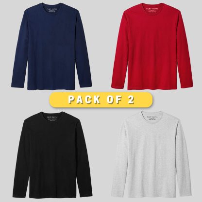Solid Full Sleeve Combo : Pack of 2