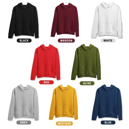 Personalized Sleeve Printing Couple Hoodie (Set of 2 pieces) - Image 2