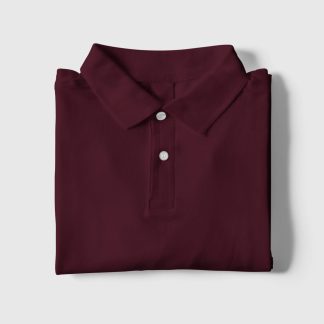 Maroon Polo T-Shirt