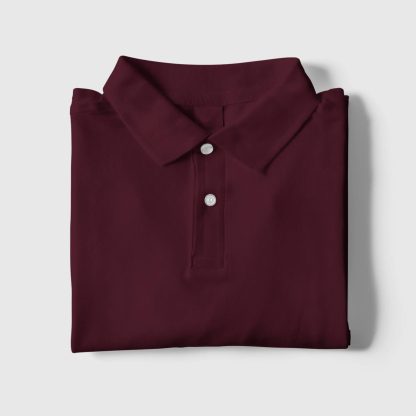 Maroon Polo T-Shirt