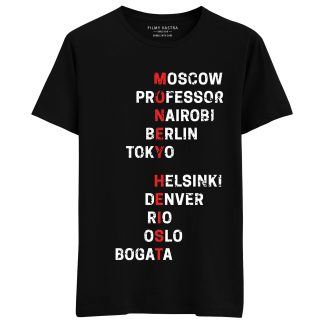 Character Names ‘Money Heist' T-Shirt