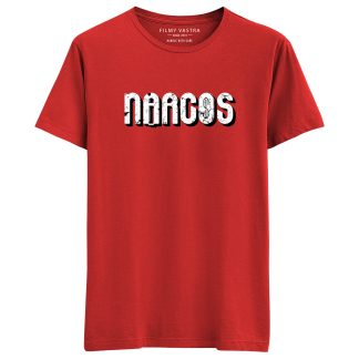 Narcos Text Red T-Shirt