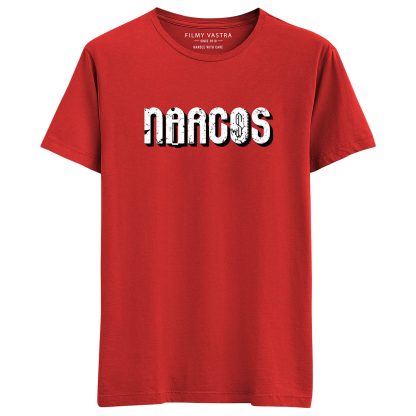 Narcos Text Red T-Shirt