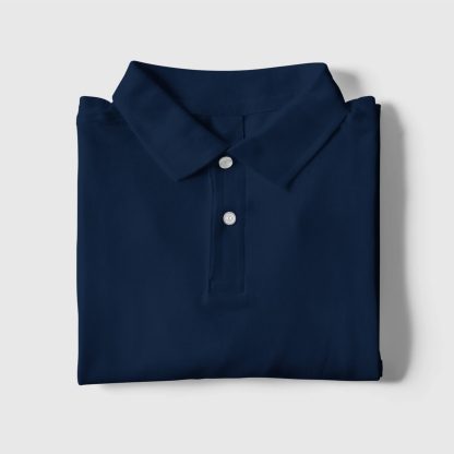 Navy Blue Polo T-Shirt