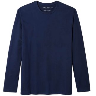 Navy Blue Full Sleeve T-Shirt