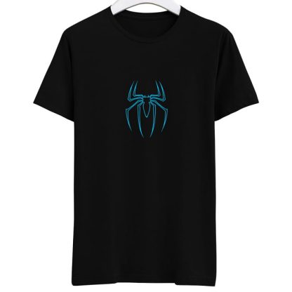 Neon Spiderman logo T-Shirt