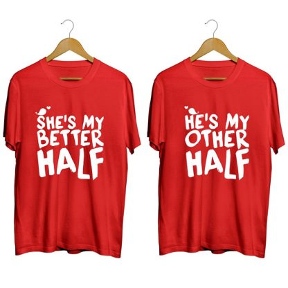 My Better Half Couple T-Shirt - Image 2