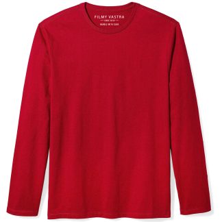Red Full Sleeve T-Shirt