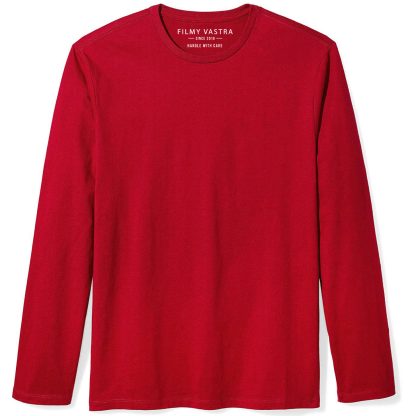 Red Full Sleeve T-Shirt